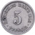 Deutschland, 5 Pfennig, 1915, Stuttgart, Kupfer-Nickel, SS+, KM:11