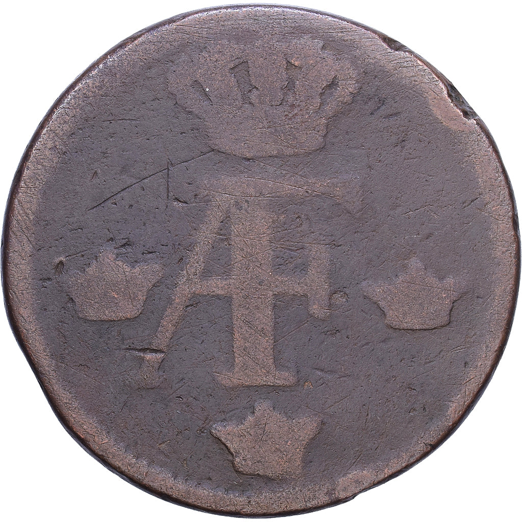 Sweden, Adolf Frederick, Ore, S.M., 1761, Copper, VF(20-25), KM:460