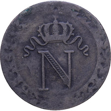 France, 10 Centimes, Napoléon I, 1808, Strasbourg, Billon, VF(30-35)