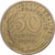 Frankrijk, 50 Centimes, Marianne, 1963, Paris, Aluminum-Bronze, PR+