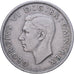 Gran Bretagna, George VI, Florin, Two Shillings, 1948, Rame-nichel, BB+, KM:865