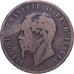 Itália, Vittorio Emanuele II, 10 Centesimi, 1867, Heaton, Cobre, VF(20-25)
