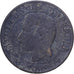 Frankreich, Napoleon III, 5 Centimes, 1856, Bordeaux, Bronze, S, Gadoury:152