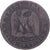 France, Napoleon III, 5 Centimes, 1854, Paris, chien, Bronze, VF(30-35)
