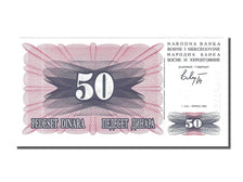 Banconote, Bosnia - Erzegovina, 50 Dinara, 1992, 1992-07-01, FDS