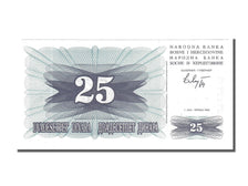Banconote, Bosnia - Erzegovina, 25 Dinara, 1992, 1992-07-01, FDS