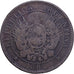 Argentinië, 2 Centavos, 1884, Bronzen, FR+, KM:33
