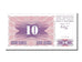 Banknote, Bosnia - Herzegovina, 10 Dinara, 1992, 1992-07-01, UNC(65-70)