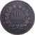 France, 10 Centimes, Cérès, 1876, Bordeaux, Bronze, EF(40-45), Gadoury:265a