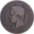 France, Napoleon III, 10 Centimes, 1855, Paris, chien, Bronze, VF(30-35)