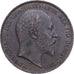 Gran Bretaña, Edward VII, Penny, 1902, Bronce, MBC, KM:794.2