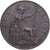 Großbritannien, Edward VII, Penny, 1902, Bronze, SS, KM:794.2
