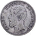 Rumanía, Carol I, Leu, 1881, AUSTRIA, Plata, BC+, KM:14