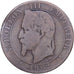 França, Napoleon III, 5 Centimes, Napoléon III, 1862, Bordeaux, Bronze