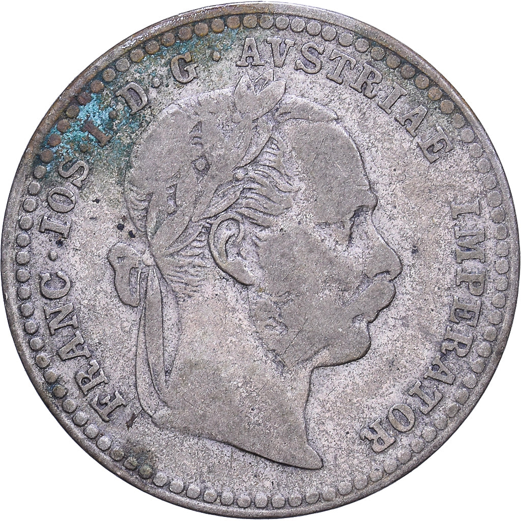 Austria, Franz Joseph I, 10 Kreuzer, 1869, Vienna, Billon, VF(20-25), KM:2206
