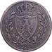 Kingdom of Sardinia, Carlo Felice, 5 Centesimi, 1826, Torino, Kupfer, S