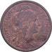France, 2 Centimes, Dupuis, 1913, Paris, Bronze, TB, Gadoury:107, KM:841