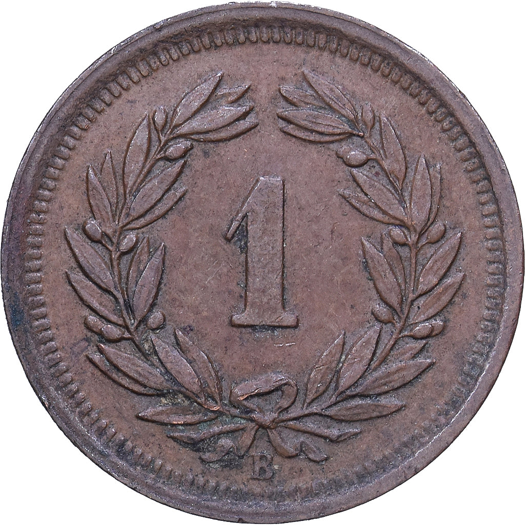 Schweiz, Rappen, 1908, Bern, Bronze, SS, KM:3.2