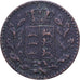 German States, WURTTEMBERG, Karl, 1/2 Kreuzer, 1865, Copper, VF(20-25)
