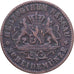 German States, BADEN, Friedrich I, Kreuzer, 1861, Copper, VF(30-35), KM:242
