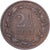 Pays-Bas, William III, 2-1/2 Cent, 1880, Utrecht, Bronze, TB, KM:108.1