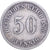 ALEMANHA - IMPÉRIO, Wilhelm I, 50 Pfennig, 1876, Berlin, Prata, VF(30-35), KM:6