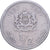 Marrocos, al-Hassan II, 1/2 Dirham, 1987/AH1407, Paris, Cobre-níquel