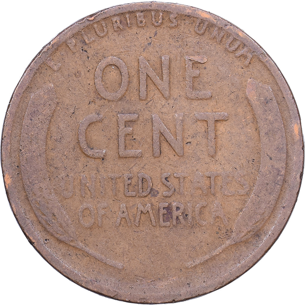 États-Unis, Cent, Lincoln Cent, 1918, U.S. Mint, Bronze, TB+, KM:132