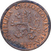 Czechoslovakia, 10 Haleru, 1937, Bronze, VF(30-35), KM:3