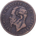 Italië, Vittorio Emanuele II, 5 Centesimi, 1862, Naples, Koper, ZF, KM:3.3