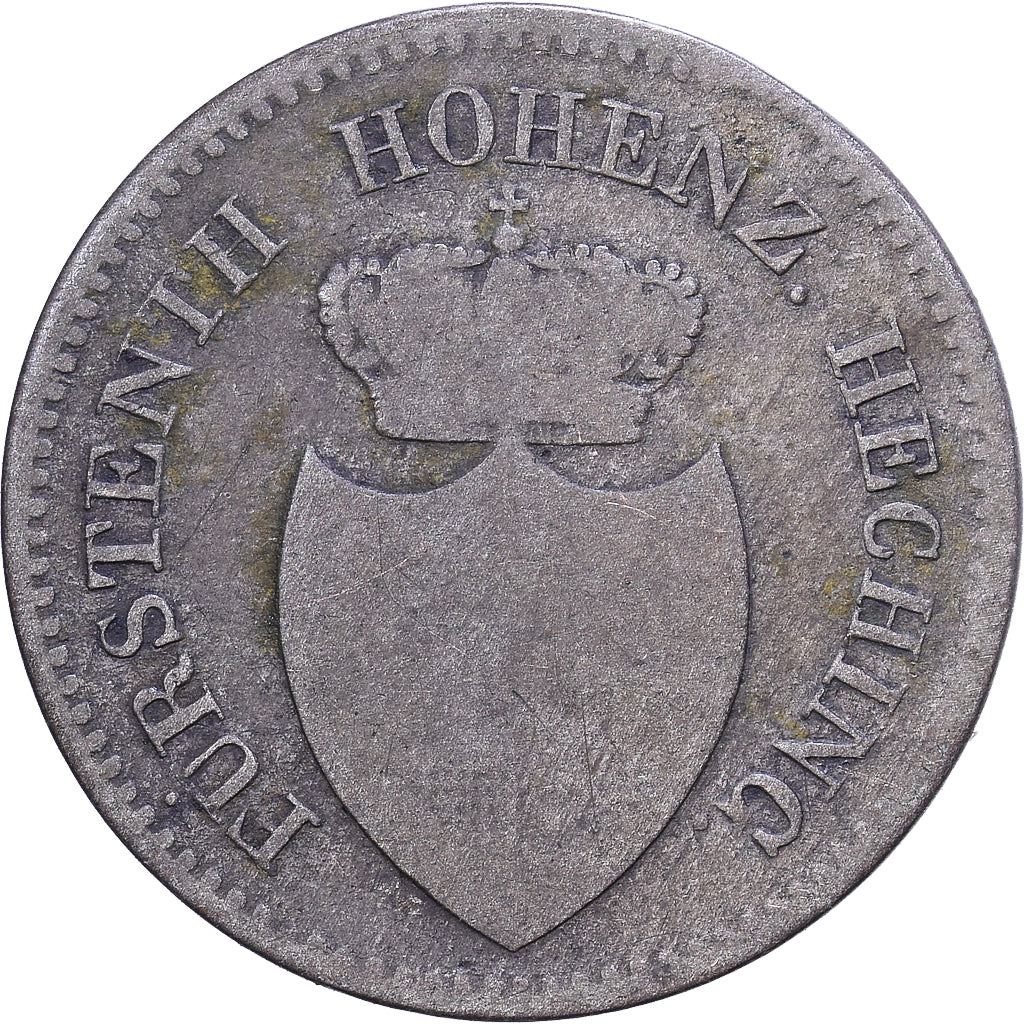 Duitse staten, HOHENZOLLERN-HECHINGEN, Friedrich Wilhelm Constantin, 3 Kreuzer