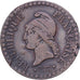 Frankrijk, 1 Centime, Dupré, 1848, Paris, Bronzen, FR+, Gadoury:84