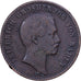 Estados alemanes, BADEN, Friedrich I, 1/2 Kreuzer, 1856, Baden, Cobre, BC+