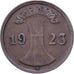 Weimar Republic, 2 Rentenpfennig, 1923, Munich, Bronze, VF(30-35), KM:31