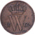 Pays-Bas, William III, Cent, 1862, Monnaie Royale des Pays Bas, Cuivre, TB