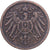 ALEMANIA - IMPERIO, Wilhelm II, 2 Pfennig, 1907, Berlin, Cobre, MBC, KM:16
