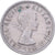 Gran Bretagna, Elizabeth II, 6 Pence, 1957, Rame-nichel, BB, KM:903