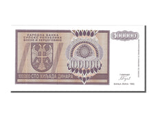 Banknote, Bosnia - Herzegovina, 100,000 Dinara, 1993, UNC(65-70)