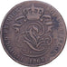 Belgium, Leopold I, 2 Centimes, 1863, Copper, VF(20-25), KM:4.2