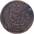 Túnez, Ali Bey, 5 Centimes, 1891, Paris, Bronce, MBC, KM:219