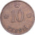 Finlandia, 10 Pennia, 1930, Helsinki, Cobre, MBC, KM:24