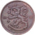 Finlandia, 10 Pennia, 1936, Helsinki, Cobre, MBC, KM:24