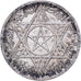 Marokko, Mohammed V, 100 Francs, AH 1372/1953, Paris, Zilver, ZF, Lecompte:288