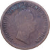 Grand Duchy of Baden, Leopold I, Kreuzer, 1844, Copper, VF(20-25), KM:203