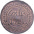 Marrocos, 'Abd al-Aziz, 5 Mazunas, 1321, Paris, Bronze, VF(30-35), KM:16.3