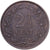 Paesi Bassi, Wilhelmina I, 2-1/2 Cent, 1890, Bronzo, BB+, KM:108.2