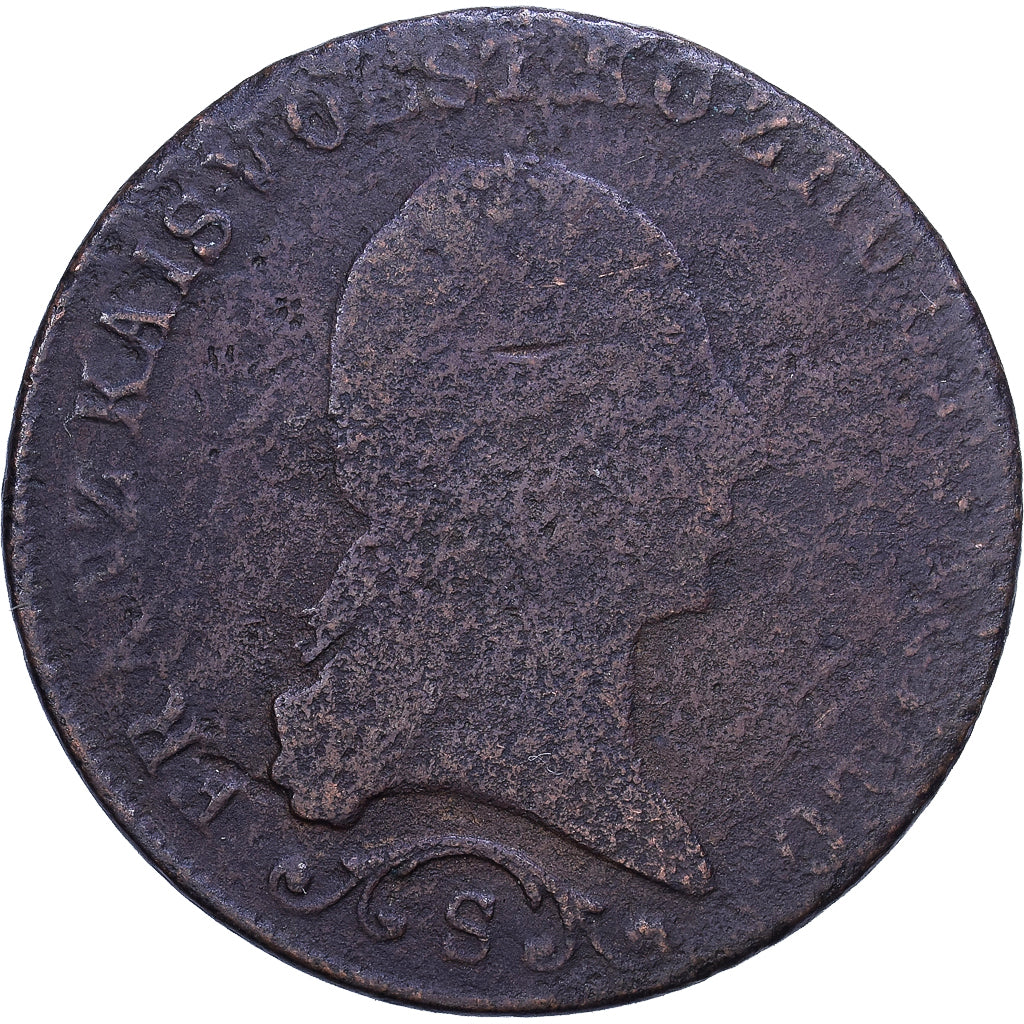 Monnaie, Autriche, Franz II (I), Kreuzer, 1812, Schmollnitz, TB+, Cuivre