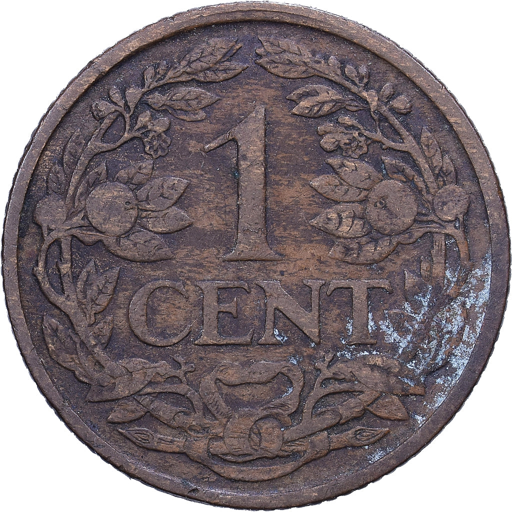 Monnaie, Pays-Bas, Wilhelmina I, Cent, 1925, TB+, Bronze, KM:152