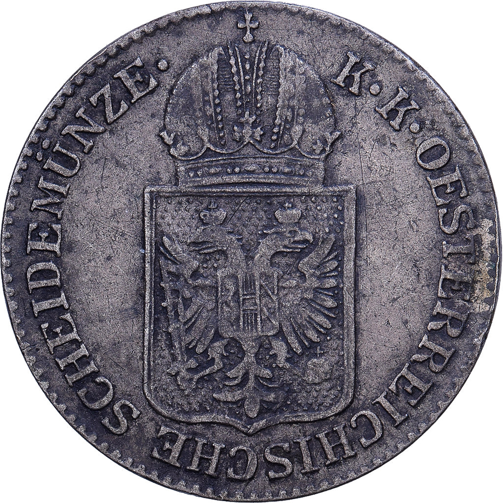 Österreich, 6 Kreuzer, 1849, Vienna, Billon, SS, KM:2200