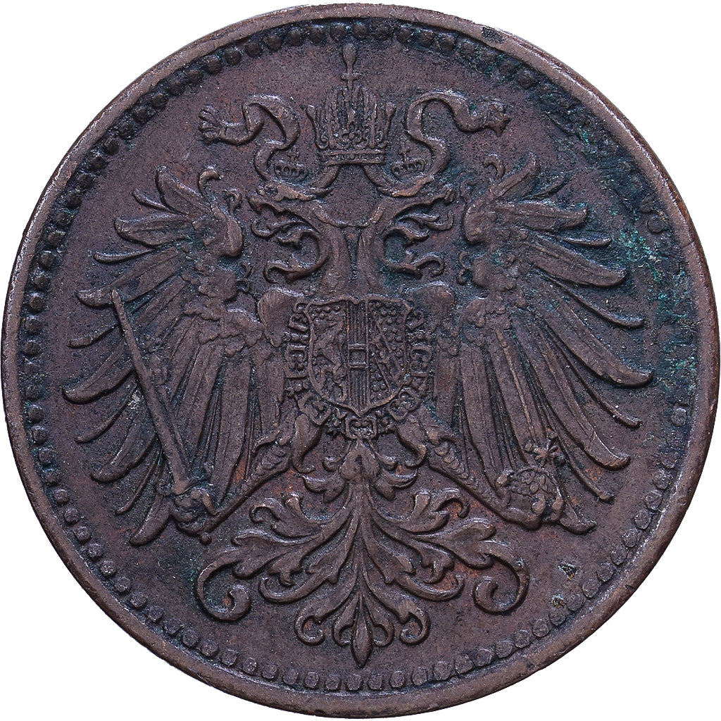 Austria, Franz Joseph I, Heller, 1911, Bronze, VF(30-35), KM:2800